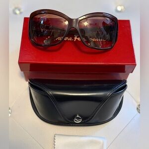 Salvatore Ferragamo Brown Shades